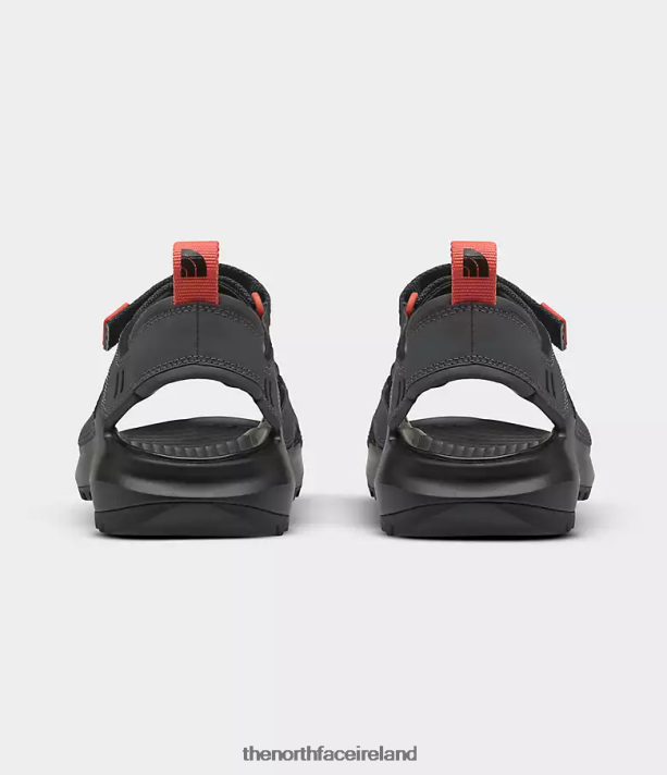 Footwear The North Face Men Hedgehog Sandals III Asphalt Grey/Retro Orange 4VP2RZ553