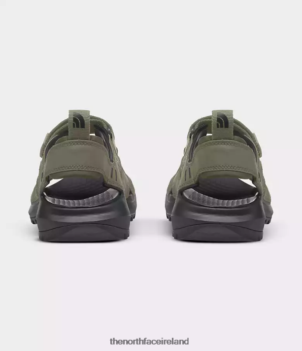 Footwear The North Face Men Hedgehog Sandals III Burnt Olive Green/TNF Black 4VP2RZ552