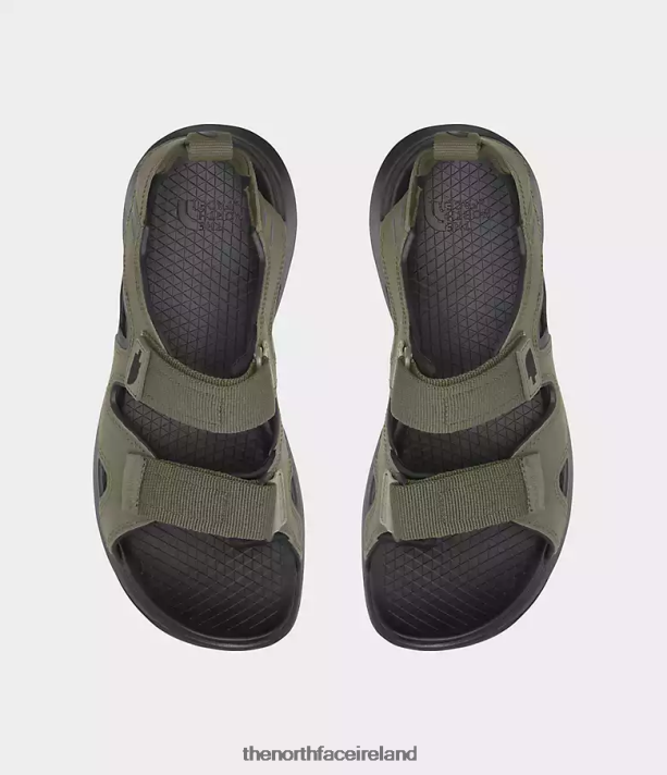 Footwear The North Face Men Hedgehog Sandals III Burnt Olive Green/TNF Black 4VP2RZ552