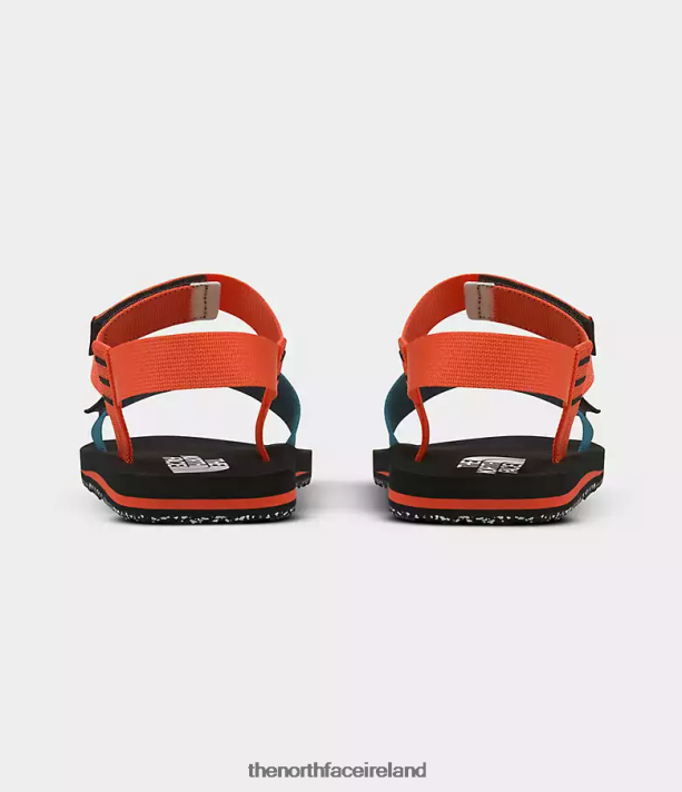 Footwear The North Face Men Skeena Sandals TNF Black/Retro Orange 4VP2RZ713
