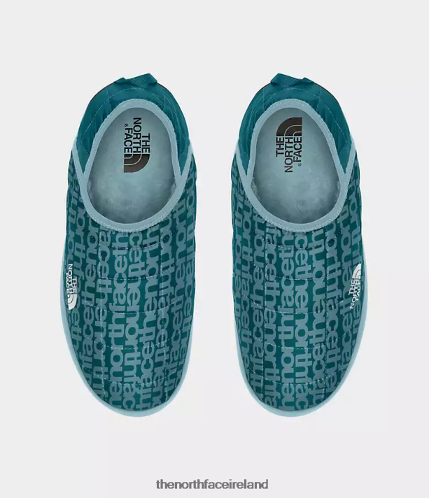 Footwear The North Face Men ThermoBall Traction Mules V Blue Coral TNF Print/Blue Coral 4VP2RZ1136