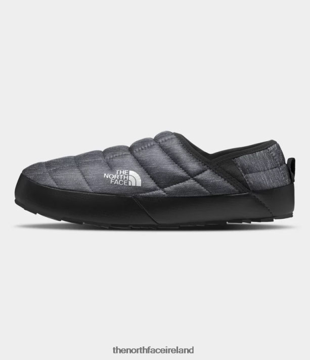 Footwear The North Face Men ThermoBall Traction Mules V Phantom Grey Heather Print/TNF Black 4VP2RZ1128