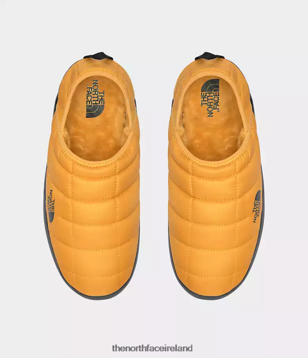 Footwear The North Face Men ThermoBall Traction Mules V Summit Gold/TNF Black 4VP2RZ1131