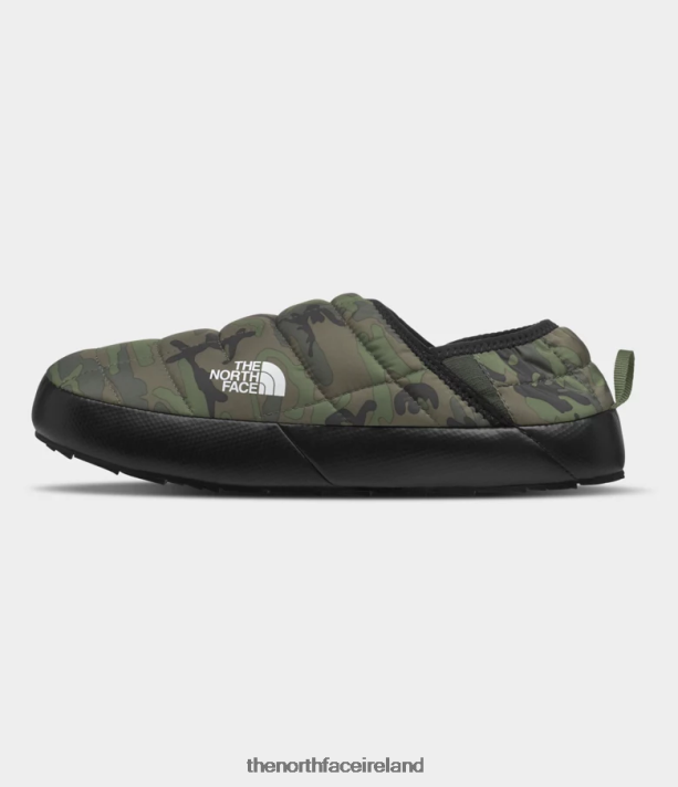 Footwear The North Face Men ThermoBall Traction Mules V Thyme Brushwood Camo Print/Thyme 4VP2RZ1127