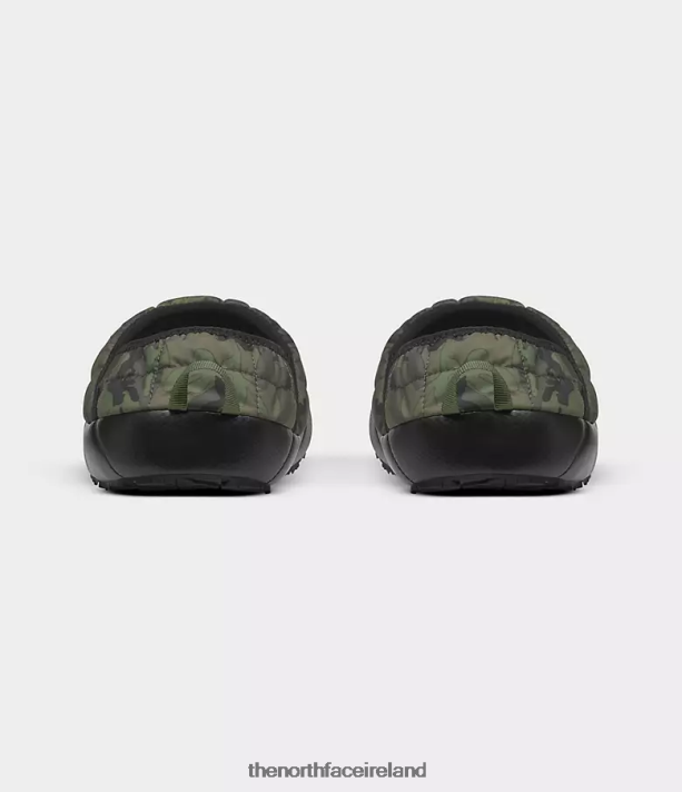 Footwear The North Face Men ThermoBall Traction Mules V Thyme Brushwood Camo Print/Thyme 4VP2RZ1127