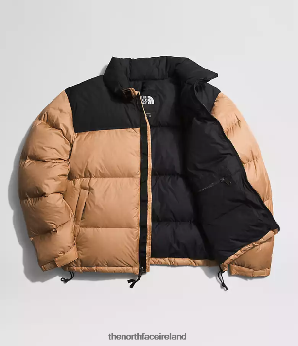 Clothing The North Face Men 1996 Retro Nuptse Jacket Almond Butter/TNF Black 4VP2RZ471