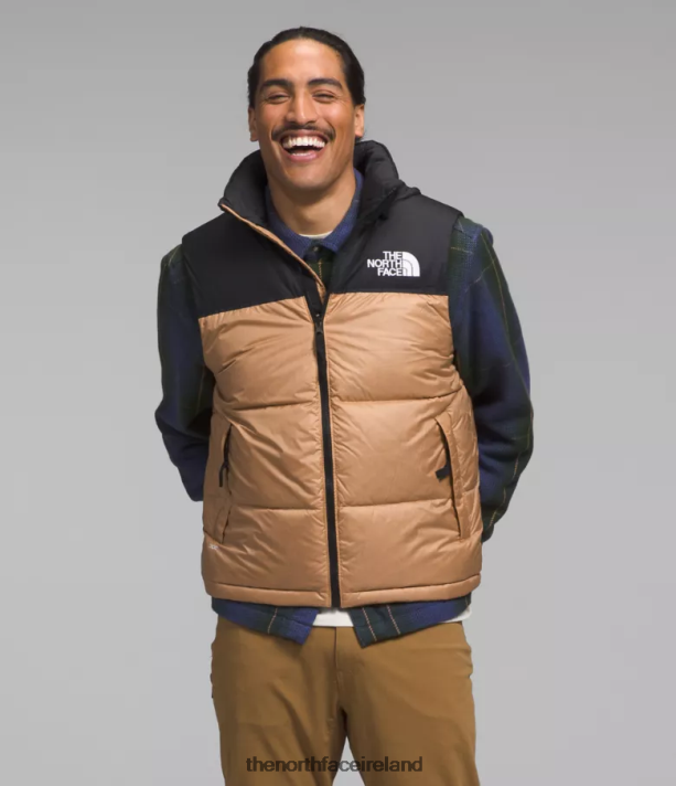 Clothing The North Face Men 1996 Retro Nuptse Vest Almond Butter 4VP2RZ291