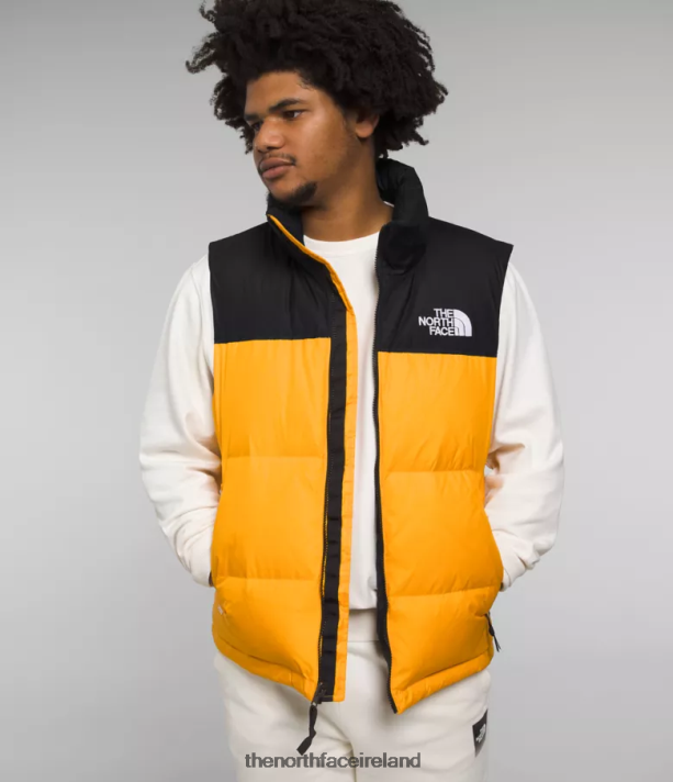 Clothing The North Face Men 1996 Retro Nuptse Vest Summit Gold/TNF Black 4VP2RZ293