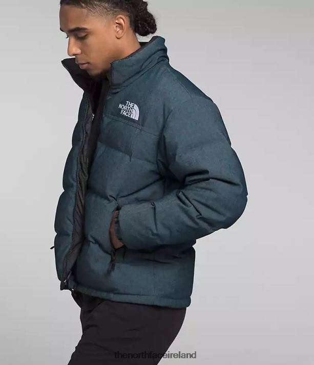 Clothing The North Face Men 92 Reversible Nuptse Jacket Denim Blue/TNF Black 4VP2RZ1205