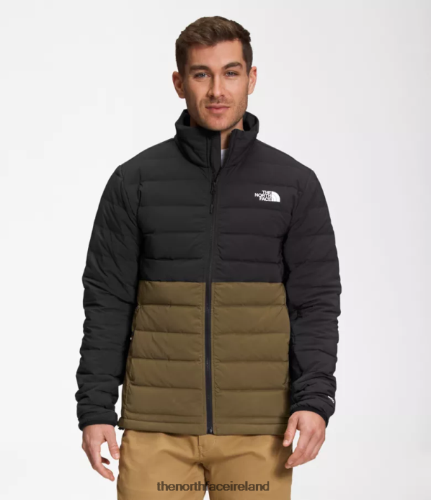 Clothing The North Face Men Belleview Stretch Down Jacket TNF Black/Military Olive 4VP2RZ648