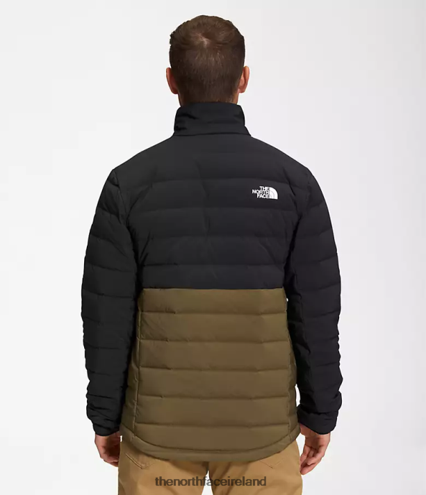 Clothing The North Face Men Belleview Stretch Down Jacket TNF Black/Military Olive 4VP2RZ648