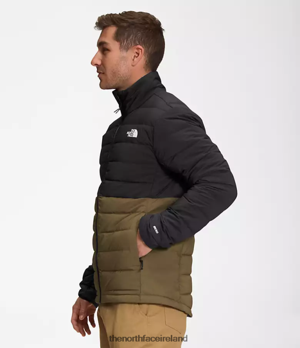Clothing The North Face Men Belleview Stretch Down Jacket TNF Black/Military Olive 4VP2RZ648