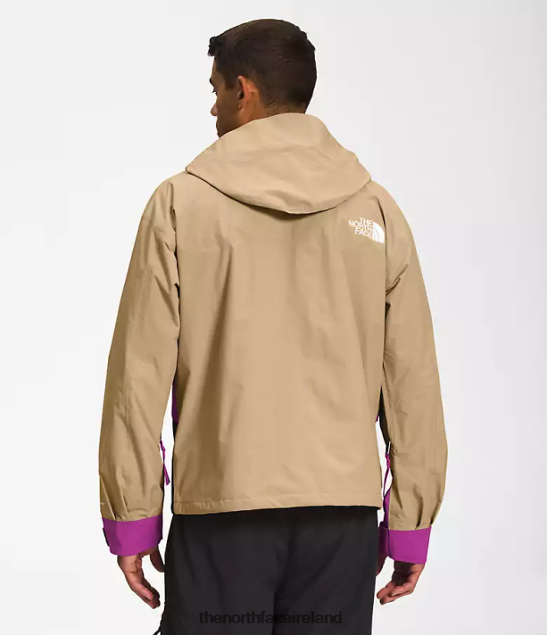 Clothing The North Face Men 86 Retro Mountain Jacket Khaki Stone/Purple Cactus Flower/TNF Black 4VP2RZ1297