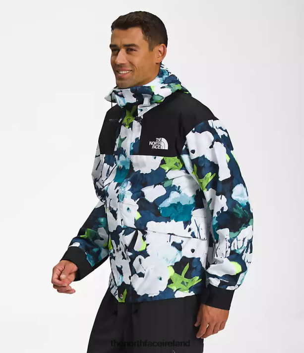 Clothing The North Face Men 86 Retro Mountain Jacket Smmt Navy Abstract Floral Print 4VP2RZ1293