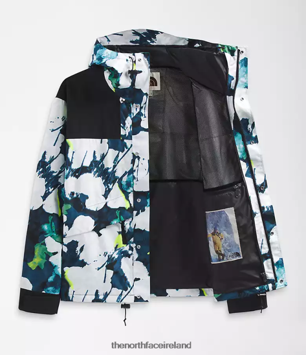 Clothing The North Face Men 86 Retro Mountain Jacket Smmt Navy Abstract Floral Print 4VP2RZ1293