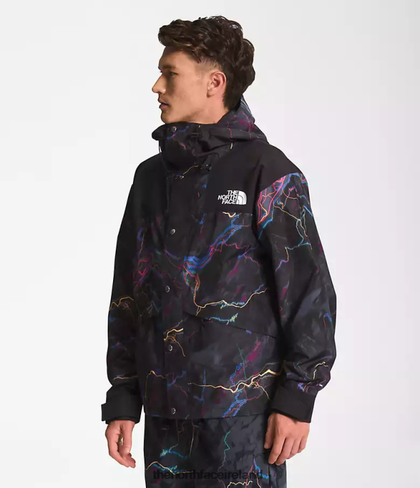 Clothing The North Face Men 86 Retro Mountain Jacket TNF Black Trail Glow Print 4VP2RZ1294