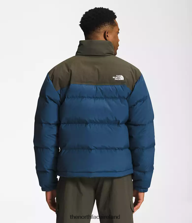 Clothing The North Face Men 92 Low-Fi Hi-Tek Nuptse Shady Blue/New Taupe Green 4VP2RZ826