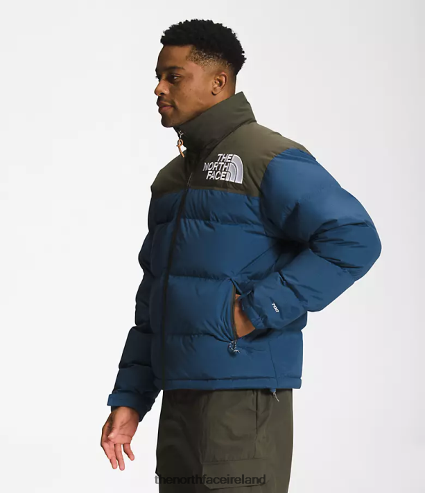 Clothing The North Face Men 92 Low-Fi Hi-Tek Nuptse Shady Blue/New Taupe Green 4VP2RZ826
