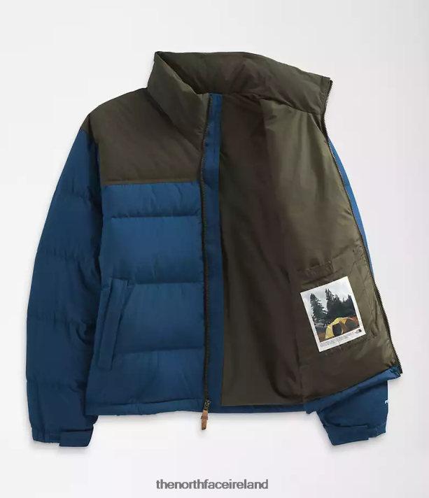 Clothing The North Face Men 92 Low-Fi Hi-Tek Nuptse Shady Blue/New Taupe Green 4VP2RZ826