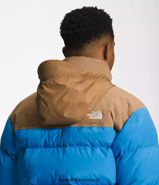 Clothing The North Face Men 92 Low-Fi Hi-Tek Nuptse Super Sonic Blue/Utility Brown 4VP2RZ828