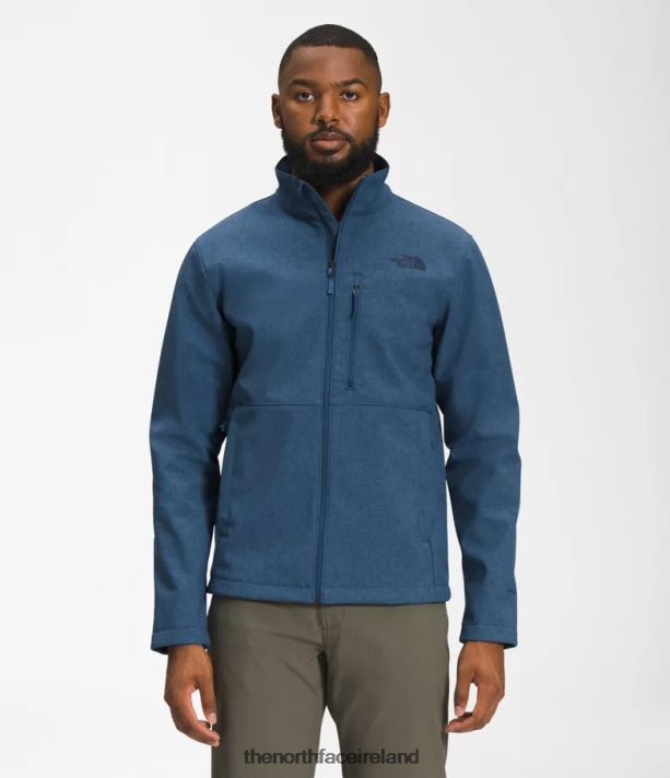 Clothing The North Face Men Apex Bionic Jacket Shady Blue Heather 4VP2RZ773