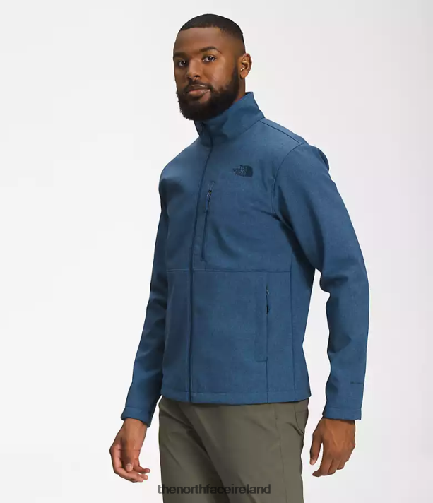 Clothing The North Face Men Apex Bionic Jacket Shady Blue Heather 4VP2RZ773