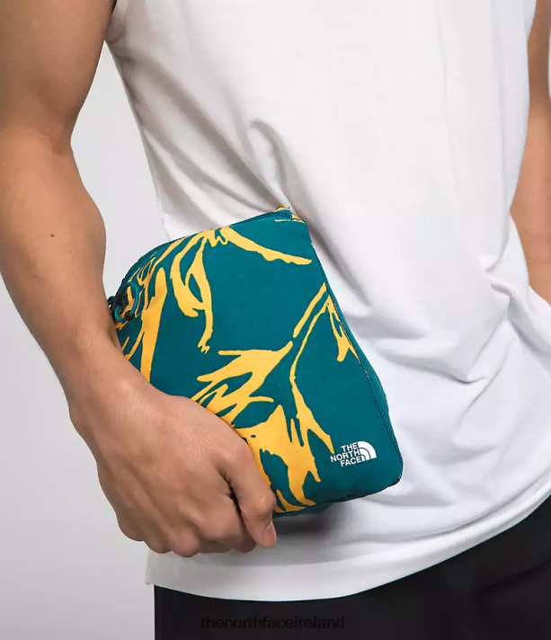 Clothing The North Face Men Class V Pullover Blue Coral Tropical Paint Brush Print 4VP2RZ593