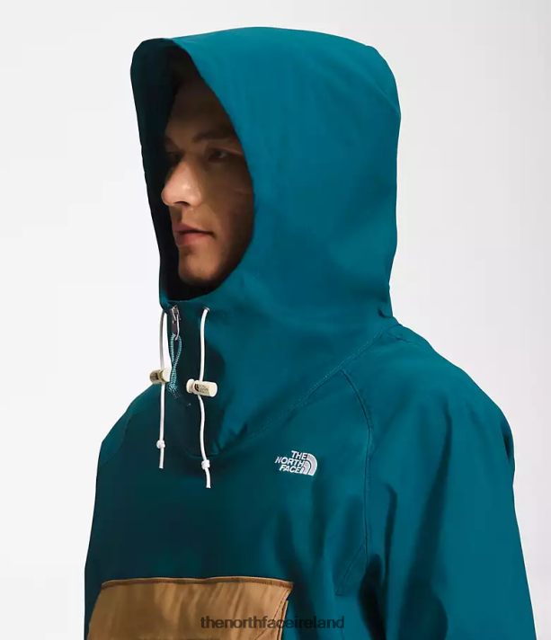 Clothing The North Face Men Class V Pullover Blue Coral/Utility Brown 4VP2RZ594