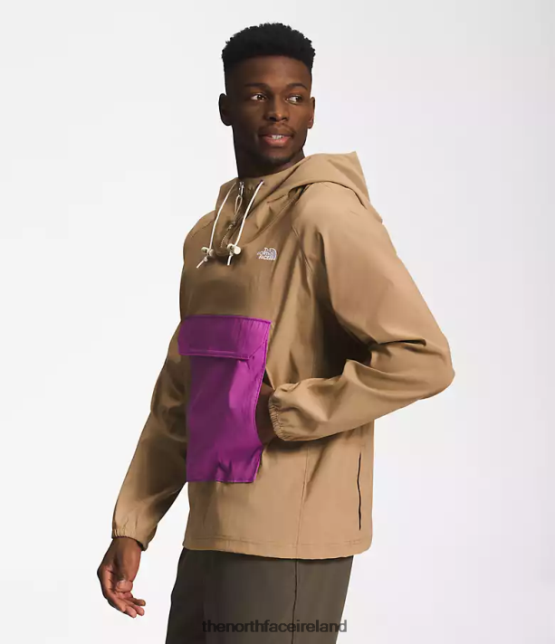 Clothing The North Face Men Class V Pullover Utility Brown/Purple Cactus Flower 4VP2RZ595