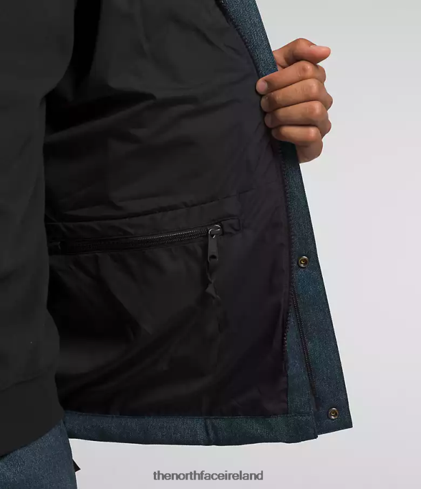 Clothing The North Face Men GTX Mountain Jacket Denim Blue/TNF Black 4VP2RZ542