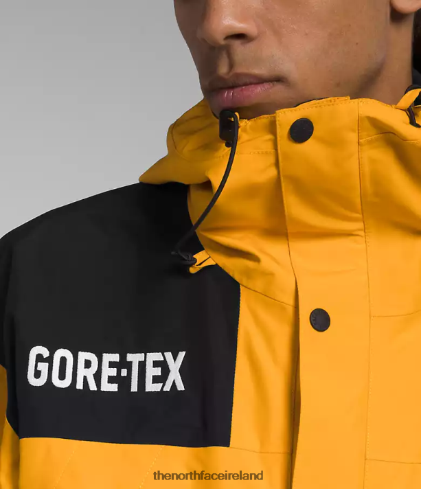 Clothing The North Face Men GTX Mountain Jacket Summit Gold/TNF Black 4VP2RZ544