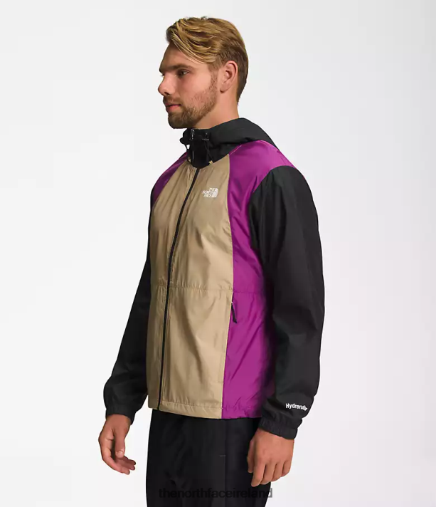 Clothing The North Face Men Hydrenaline Jacket 2000 Khaki Stone/Purple Cactus Flower/TNF Black 4VP2RZ100