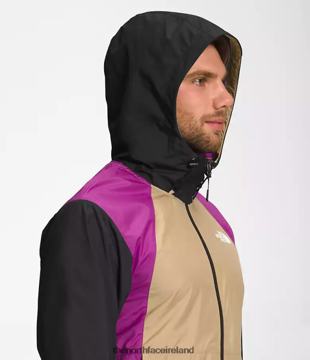 Clothing The North Face Men Hydrenaline Jacket 2000 Khaki Stone/Purple Cactus Flower/TNF Black 4VP2RZ100