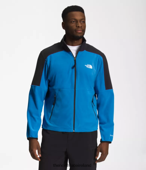 Clothing The North Face Men TNF Polartec 100 Full-Zip Super Sonic Blue/TNF Black 4VP2RZ484