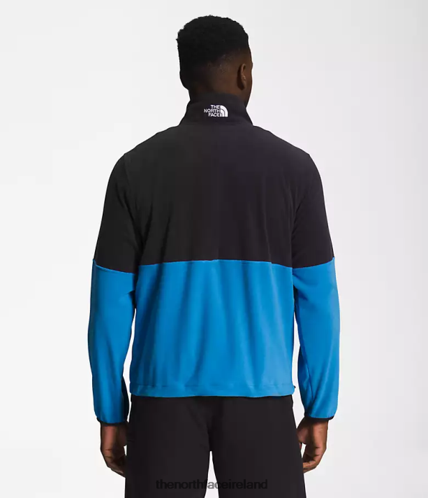 Clothing The North Face Men TNF Polartec 100 Full-Zip Super Sonic Blue/TNF Black 4VP2RZ484