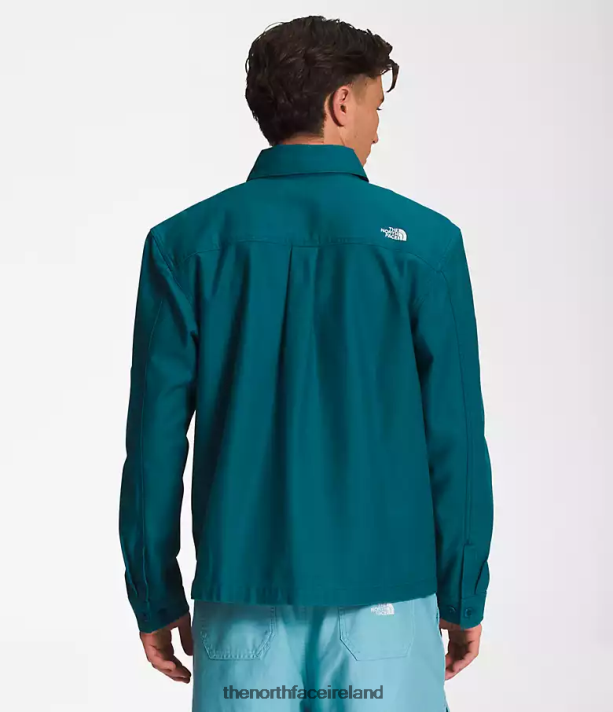 Clothing The North Face Men Valley Shacket Blue Coral 4VP2RZ11