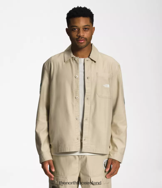 Clothing The North Face Men Valley Shacket Gravel 4VP2RZ12