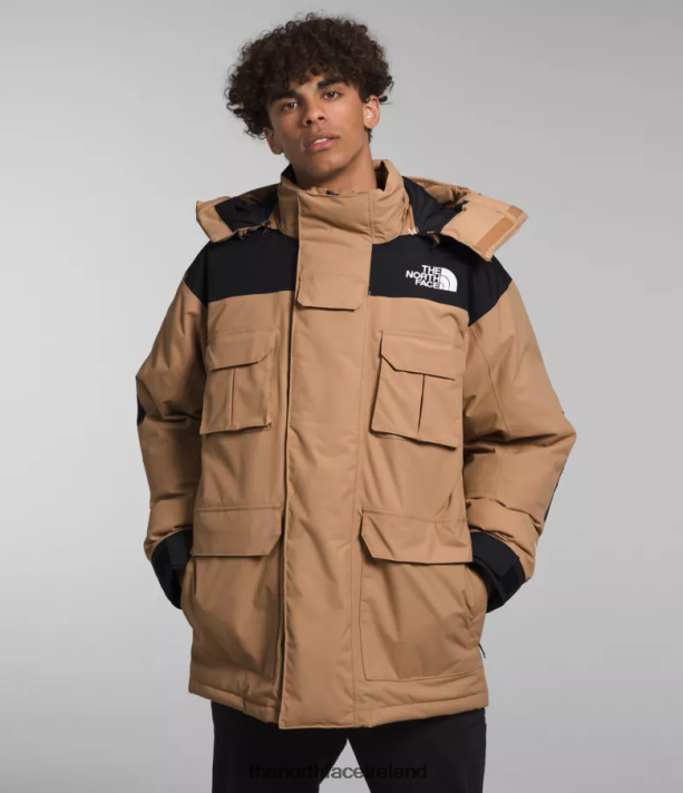 Clothing The North Face Men Coldworks Insulated Parka Almond Butter/TNF Black 4VP2RZ1242