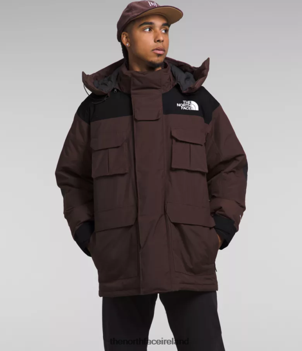 Clothing The North Face Men Coldworks Insulated Parka Coal Brown/TNF Black 4VP2RZ1244