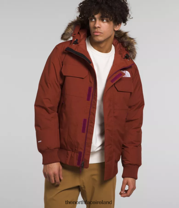 Clothing The North Face Men McMurdo Bomber Brandy Brown 4VP2RZ1254