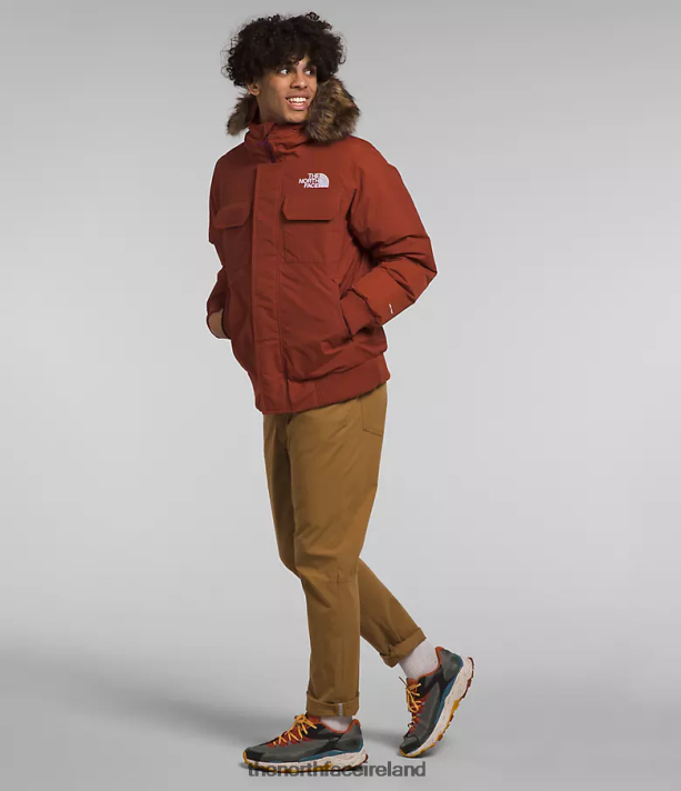 Clothing The North Face Men McMurdo Bomber Brandy Brown 4VP2RZ1254