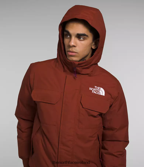 Clothing The North Face Men McMurdo Bomber Brandy Brown 4VP2RZ1254