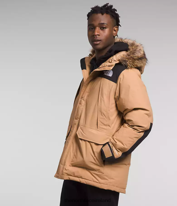 Clothing The North Face Men McMurdo Parka Almond Butter/TNF Black 4VP2RZ4