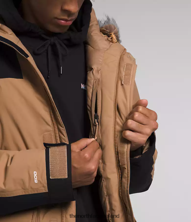 Clothing The North Face Men McMurdo Parka Almond Butter/TNF Black 4VP2RZ4