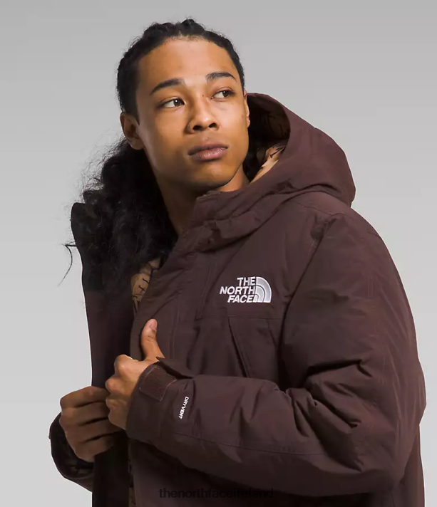 Clothing The North Face Men McMurdo Parka Coal Brown/Almond Butter Monogram Print 4VP2RZ3