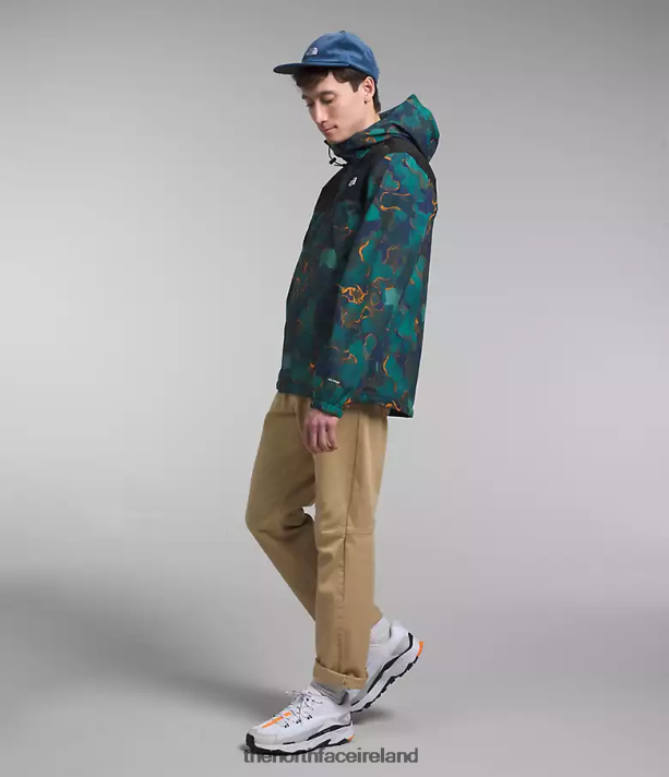 Clothing The North Face Men Antora Jacket Summit Navy Camo Texture Print/TNF Black 4VP2RZ281