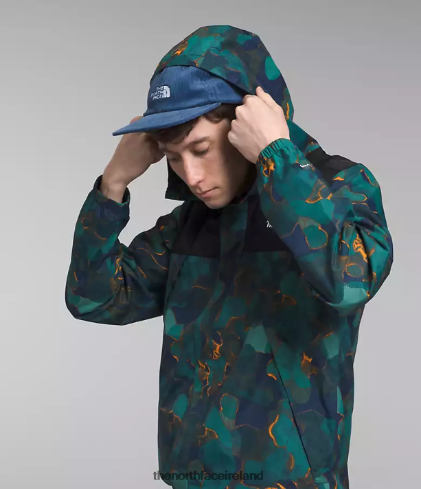 Clothing The North Face Men Antora Jacket Summit Navy Camo Texture Print/TNF Black 4VP2RZ281