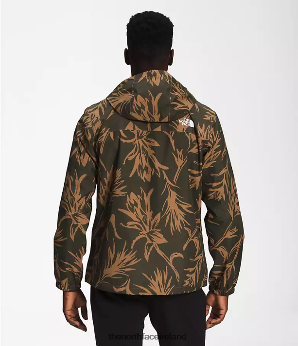 Clothing The North Face Men Antora Jacket Utility Brown Tropical Paintbrush Print 4VP2RZ287