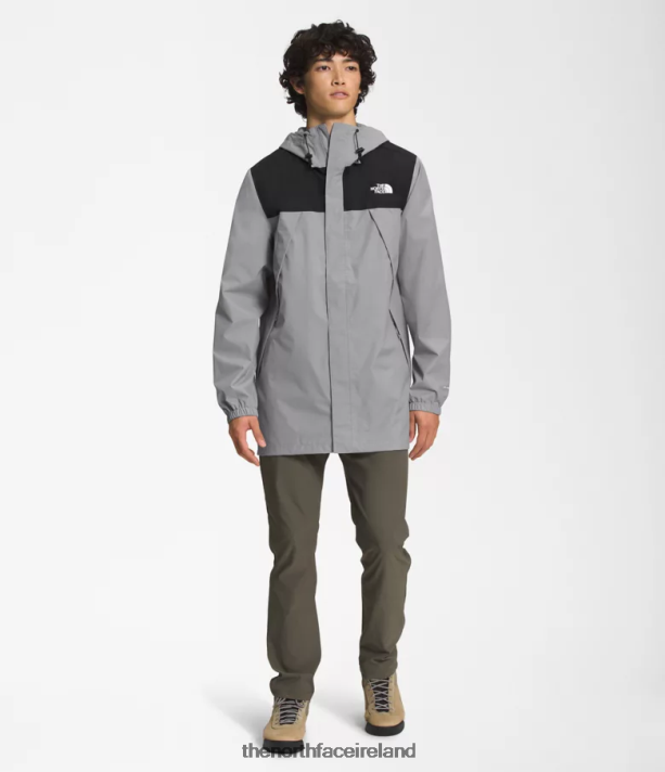 Clothing The North Face Men Antora Parka Black/Meld Grey 4VP2RZ539