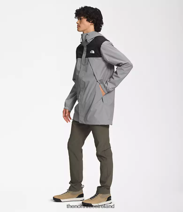 Clothing The North Face Men Antora Parka Black/Meld Grey 4VP2RZ539